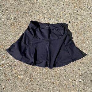 Aeropostale womens black athletic skater tennis skirt
